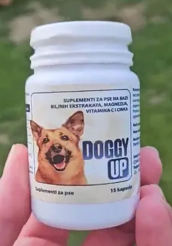 Bočica Doggy Up, 15 kapsula